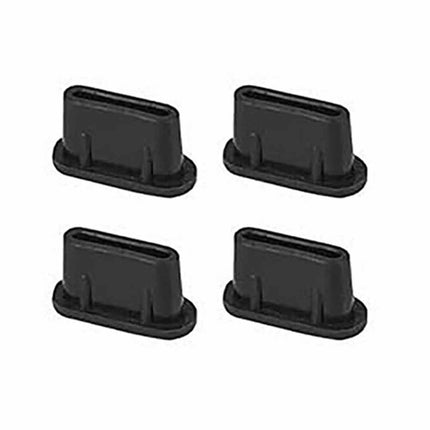 4 Pack USB C Dust Plug Silicone Charging Port Protector Cover Type C Phone