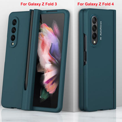 Full Cover Shockproof Hybrid Case w/ Pen Holder for Z Fold 4/3