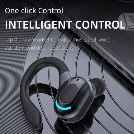 Wireless Bluetooth Headset Hands-Free Earpiece for iPhone Samsung