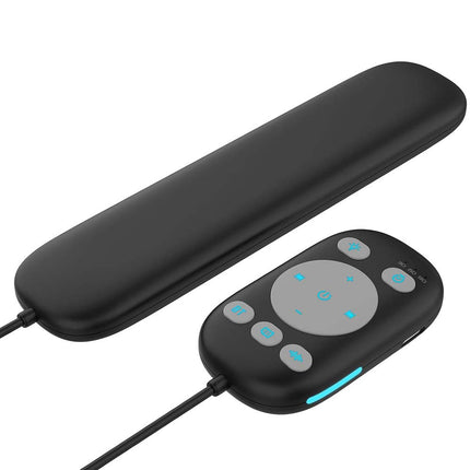 Bone Conduction Sleep Speaker with Timer, Remote & White Noise for Pillow