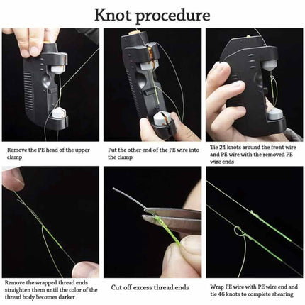 Electric Knotter GT FG PR Knot Fishing Line Tool Bobbin Winder Machine