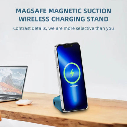 Magnetic Bluetooth Camera Shutter Hand Grip Phone Holder iPhone Android