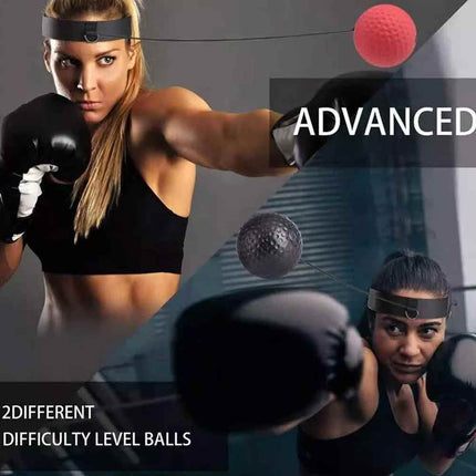 Reflex Ball 2-Pack on String – Enhance Hand-Eye Coordination & Reaction