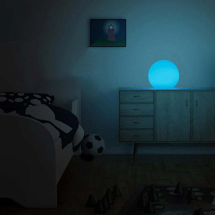 16 Color RGB LED Globe Lamp Remote Control Mood Light Night Orb 15cm