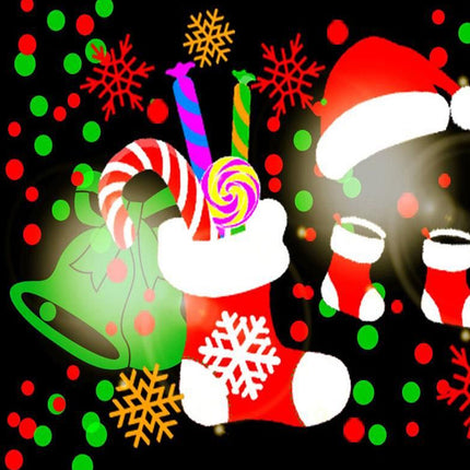 16 Pattern LED Laser Projector Outdoor Halloween Christmas Light Party Decor