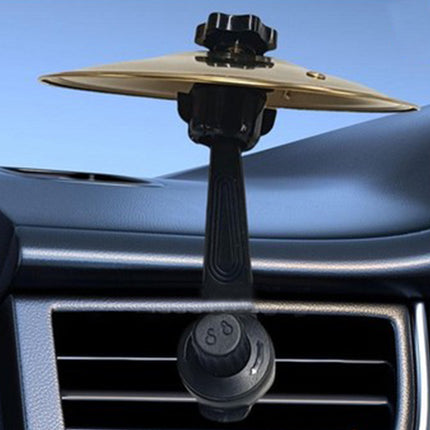 Mini Car Crash Cymbal, Air Vent Drum Cymbal, Easy Clip-On