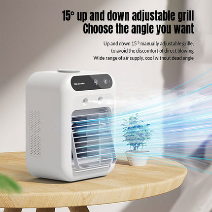 Portable Personal Air Conditioner Cool Mist Fan for Bedroom & Camping