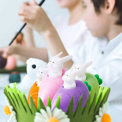 6X Easter Pull Back Cars Small Toy Vehicles Fun Gifts Set
