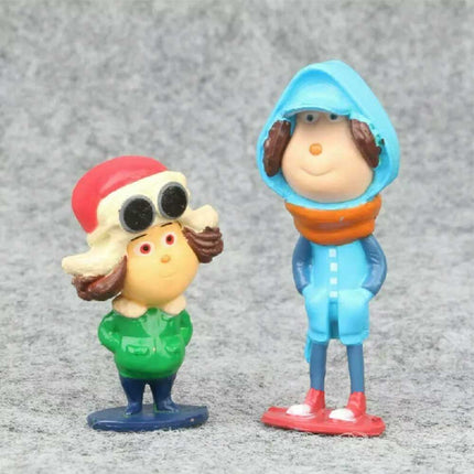 12Pcs Christmas Cartoon Villain Action Figure Kids Toy Gift Set