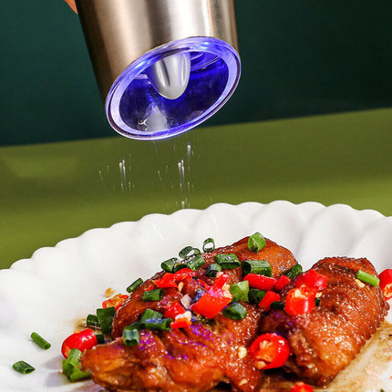 Electric Pepper Mill & Salt Grinder, Gravity Automatic Battery LED