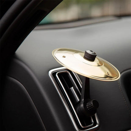 Mini Car Crash Cymbal, Air Vent Drum Cymbal, Easy Clip-On