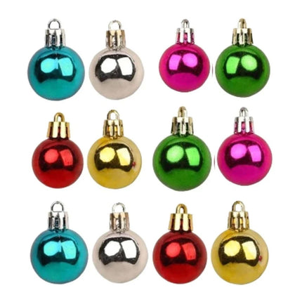 10Pcs Mixed Christmas Beard Hair Baubles Mini Festive Clip Decoration Gift Set