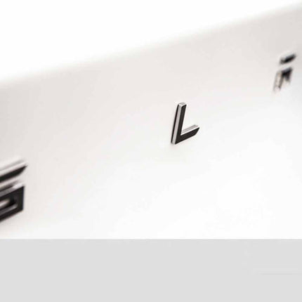 3D Trunk Letters Emblem Adhesive Badge for Tesla Model 3 Y X S