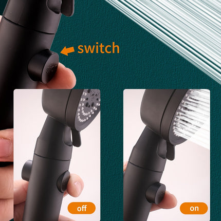 1pc High Pressure Shower Head 5 Mode Multi-Functional Hand Held Sprinkler