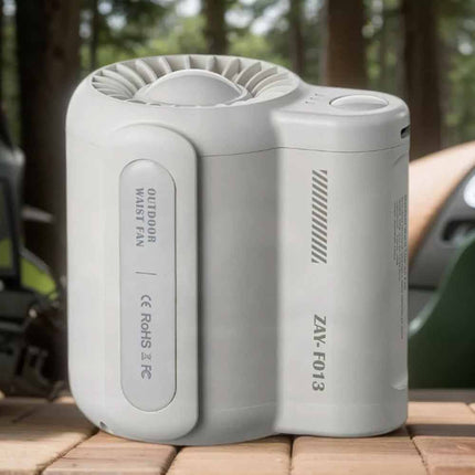 Clip On Waist Fan Hands Free Rechargeable Under Shirt Personal Cooling Fan