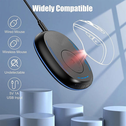 Mouse Jiggler Mechanical Undetectable with Timer Mouse Mover USB