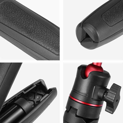 360° Mini Extendable Desktop 1/4 Tripod Photography Selfie Vlog Stand
