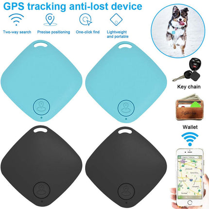 4 Pack Wireless Bluetooth GPS Tracker Anti Lost Key Wallet Pet Locator