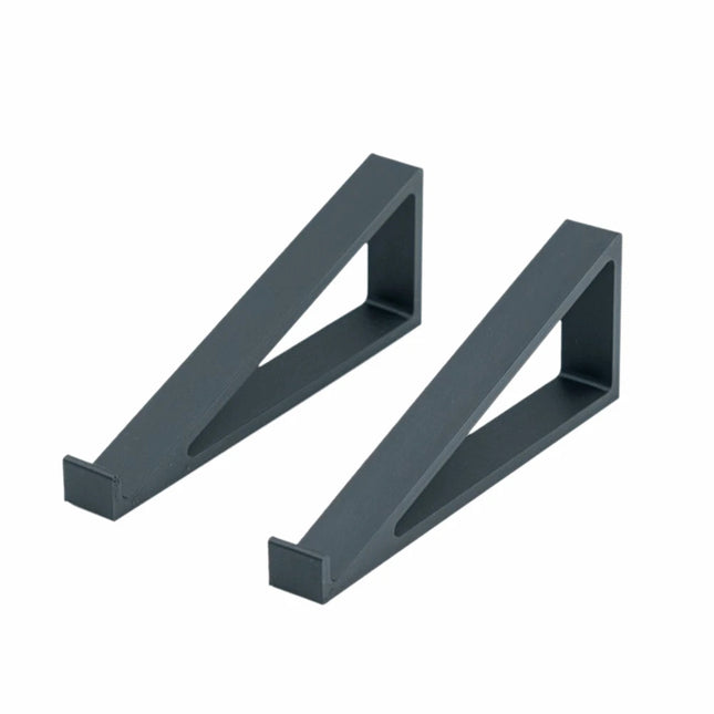 1 Pair Computer Keyboard Riser Black Portable Monitor Holder Keyboard Angle