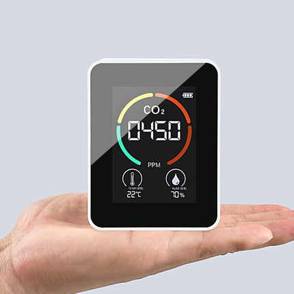 CO2 Meter & Air Quality Monitor, Temperature Humidity Carbon Dioxide Detector