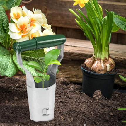 Hand Bulb Planter Soil Insertion Flower Grass Planting Spade Garden Tool