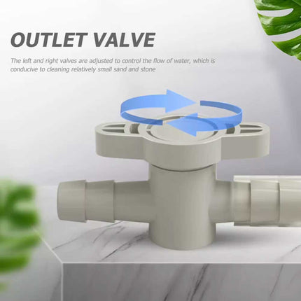 Aquarium Syphon Vacuum Cleaner & Pump for Gravel Filter and Water Change