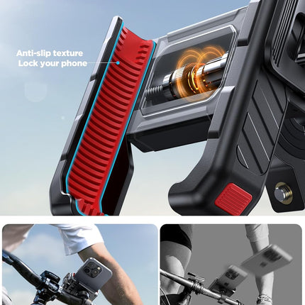 JOYROOM Bike Phone Holder, Handlebar Mount for iPhone Samsung 4.7–7"