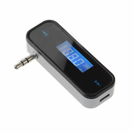 3.5mm Car FM Transmitter Wireless Handsfree MP3 Player Adapter