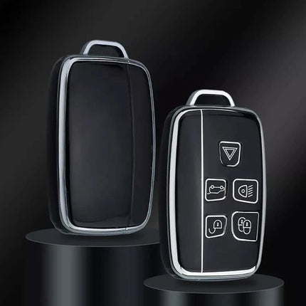 Remote Key Cover Fob Case with Rope Keyring for Range Rover Land Rover Jaguar