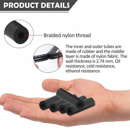 4M Fuel Pipe Line Set with Hose Clips and Filter for Diesel Heaters