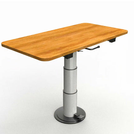 Adjustable Table Leg for Boat RV – Height Lift & 360° Swivel Pedestal Caravan