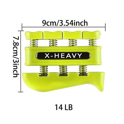 4pcs Finger Strengthener 3LB 7LB 11LB 14LB - Forearm & Hand Exerciser