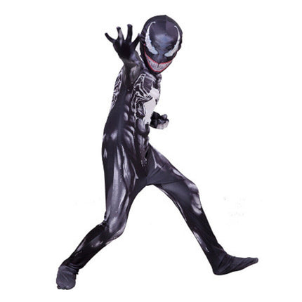 Venom Jumpsuit Costume Spiderman Superhero Cosplay Birthday Gift