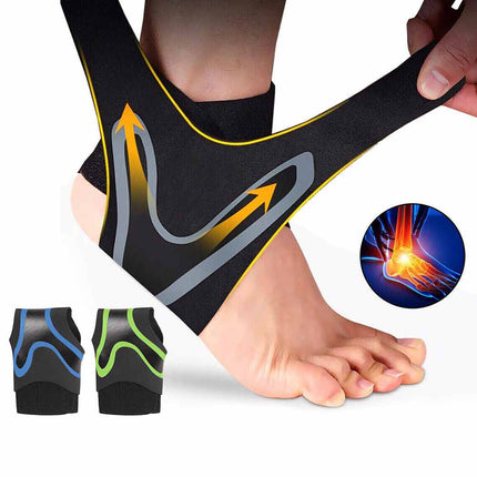 1 Pair Plantar Fasciitis Therapy Wrap Heel Foot Pain Arch Support Ankle Brace