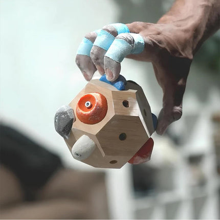 Portable Handcrafted Boulder Block 3D Rock Climbing Ball for Climber Lover
