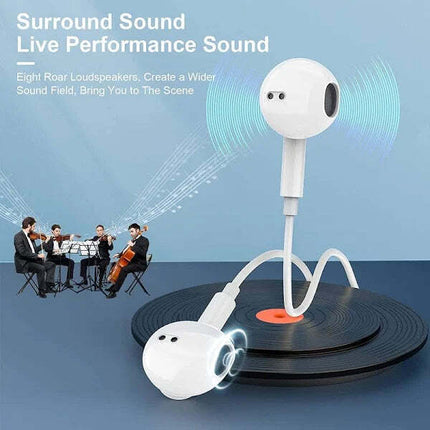 Wired Bluetooth Earphones for iPad iPhone X 7 8 11 12 13 14 Pro Max Headset