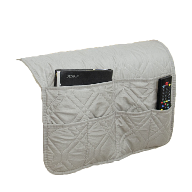 6-Pocket Sofa Armrest Remote Control Organizer Holder for Chair Couch