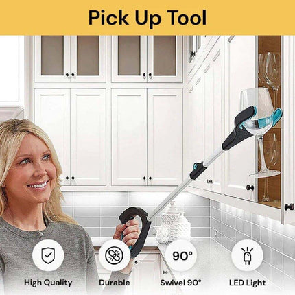 Aluminium Magnetic Reacher Grabber Extendable Pick Up Tool Hand Picker Arm