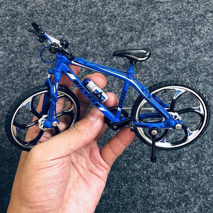 Mini 1 10 Diecast Metal Mountain Bike Finger Bicycle Racing Toy