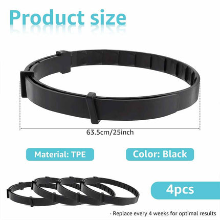 4 Pack Calming Collar for Dogs Cats Pet Pheromone Collar Anxiety Relief
