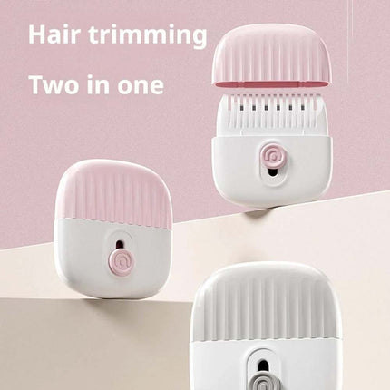 2-in-1 Baby Haircut & Grooming Comb for Trimming Bangs & Broken Hair