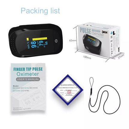 Professional Blood Oxygen Monitor Finger Pulse Oximeter Heart Rate