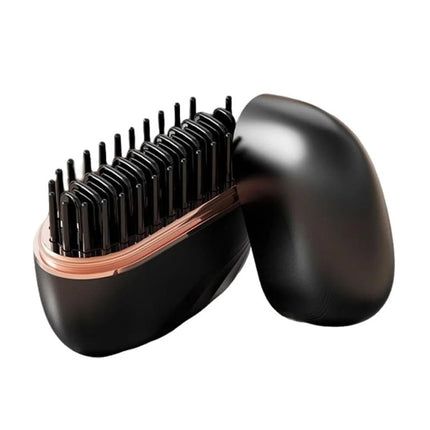 Portable Glambrush Mini 2-in-1 Cordless Hair Straightener Brush
