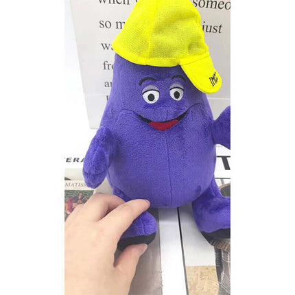 22cm Yellow Hat Plush Doll, Soft Short Plush Toy, Ideal Gift for Kids