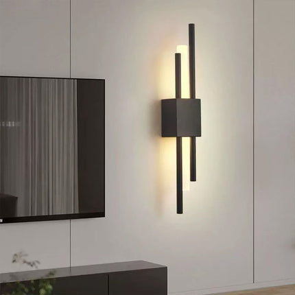 Modern LED Wall Lamp Strip Light 1 Pair for Living Room Bedroom Decor