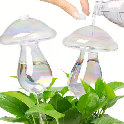 4Pcs Self-Watering Spikes & Globes for Plants, Flower Waterers