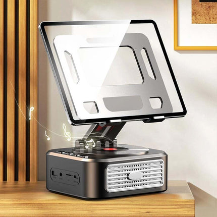 Adjustable Stand with Bluetooth Speakers for Phone & Tablet