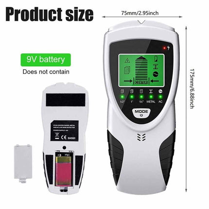 5-in-1 Stud Finder Wall Sensor – Electronic Beam & Joist Detector