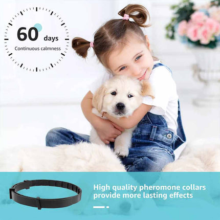 4 Pack Calming Collar for Dogs Cats Pet Pheromone Collar Anxiety Relief