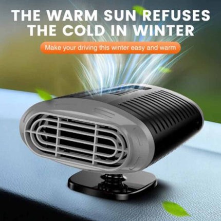Portable 12V DC Electric Car Heater Defogger Defroster Demister Fan